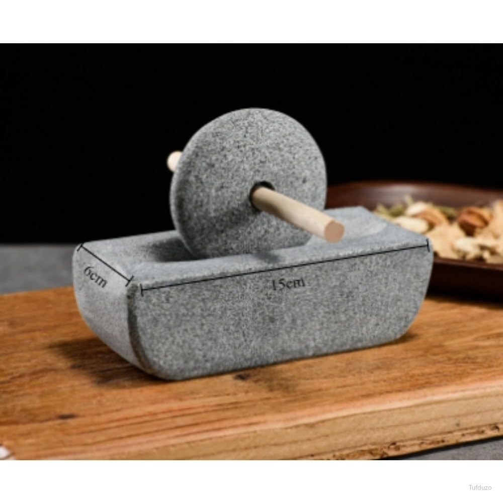 Amazon.co.jp: 花崗岩製 乳鉢セット 薬研 すり鉢 漢方薬調合 ハーブ